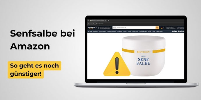 Senfsalbe bei Amazon: So geht es 30 % günstiger!